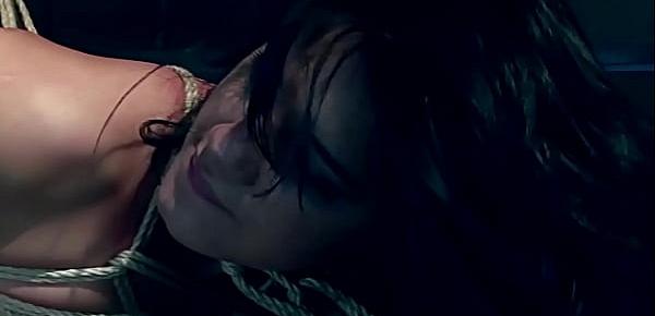 Dirty cop sex slaves series. Tamed wild cat. Part 2.Her Master comes and flogging her nice butt, plays with her. He tastes her ass, then spanks her again...